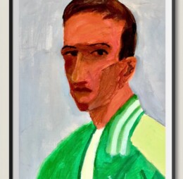 Fragmented Portrait, Acrylic on canvas